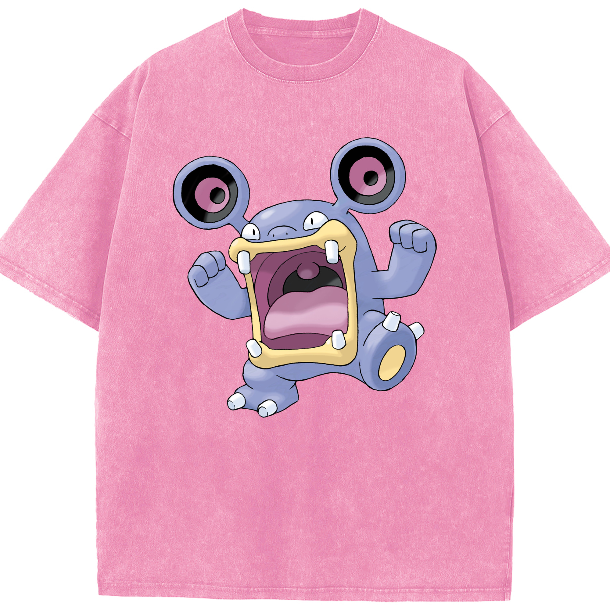 （画像用） ポケットモンスター Pokémon 綿100% ヴィンテージ風 半袖Tシャツ（フロントプリント）